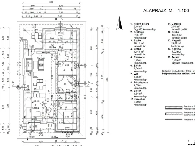 Eladó ház Nyíregyháza, Nyírjes 105 nm