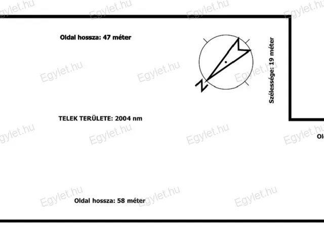 Eladó telek Monor 2004 nm