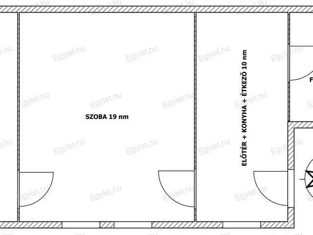 Eladó lakás Budapest VIII. kerület 45 nm
