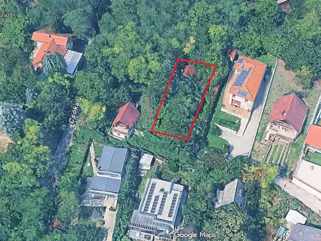 Eladó telek Szentendre 530 nm