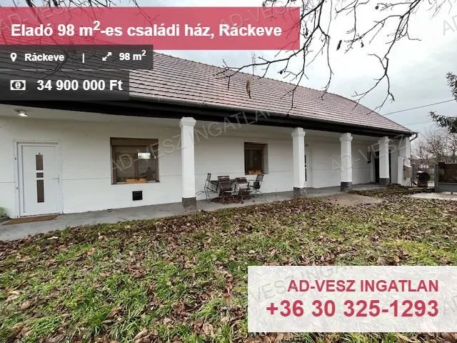 Eladó ház Ráckeve 98 nm