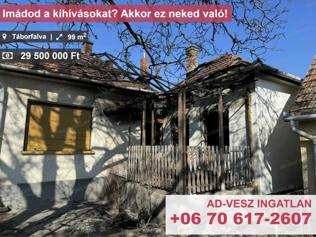 Eladó ház Táborfalva 99 nm
