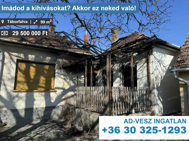 Eladó ház Táborfalva 99 nm