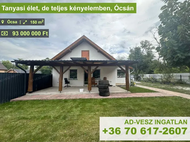 Eladó mezőgazdasági ingatlan Ócsa 130 nm