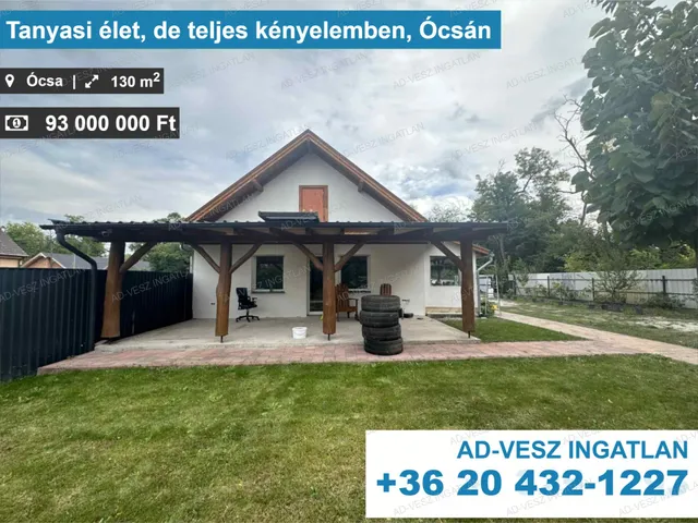 Eladó mezőgazdasági ingatlan Ócsa 130 nm