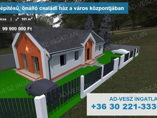 Eladó ház Ócsa 101 nm