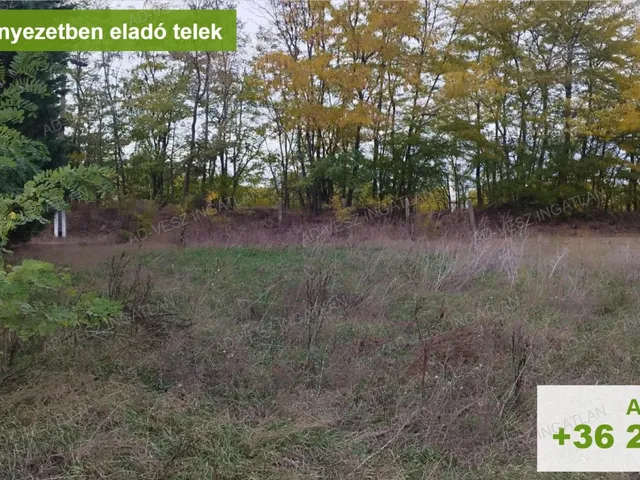 Eladó telek Inárcs 824 nm