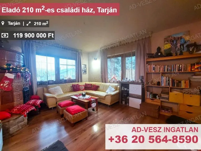 Eladó ház Tarján 220 nm