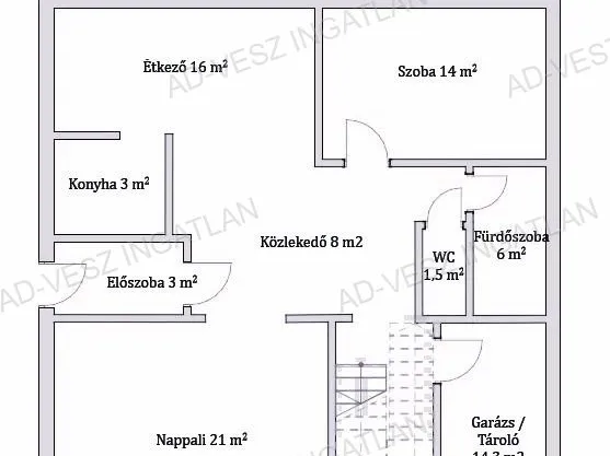 Eladó ház Tarján 220 nm