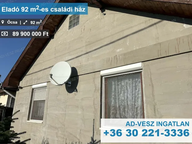 Eladó ház Ócsa 92 nm
