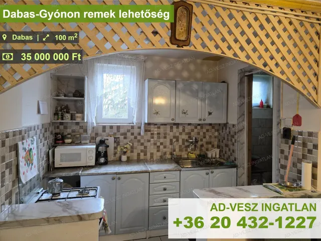 Eladó ház Dabas, Gyón 100 nm
