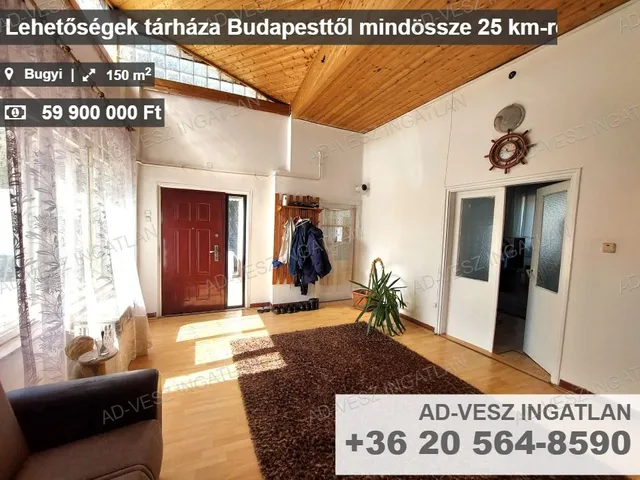 Eladó ház Bugyi 150 nm