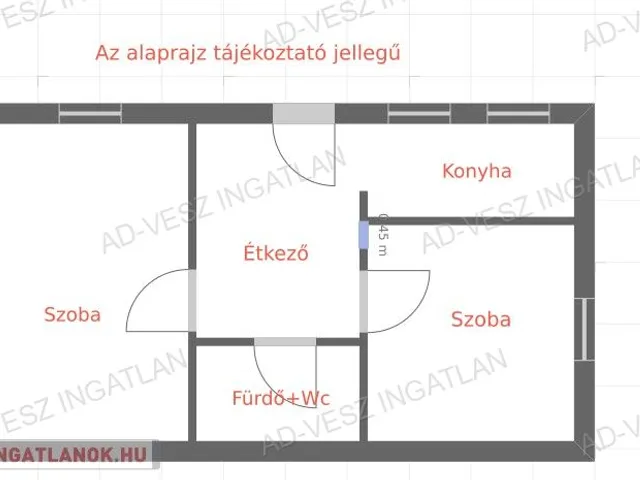 Eladó ház Ócsa 47 nm