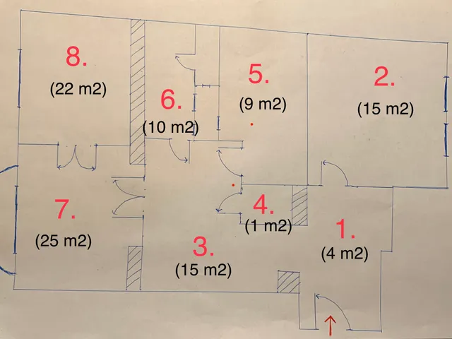 Kiadó lakás Budapest V. kerület, Belváros 105 nm