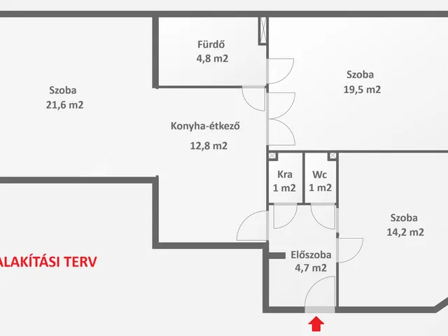 Eladó lakás Budapest V. kerület, Belváros 78 nm