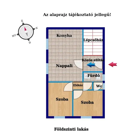 Eladó lakás Vác, Dézsma utca 53 nm