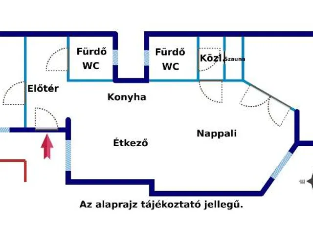 Eladó lakás Budapest V. kerület 89 nm