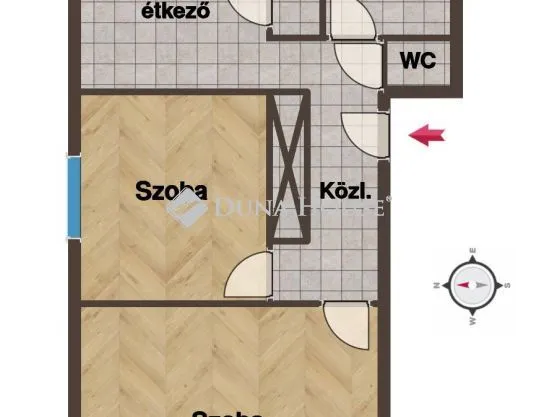 Eladó lakás Budapest X. kerület, Kada utca 48 nm