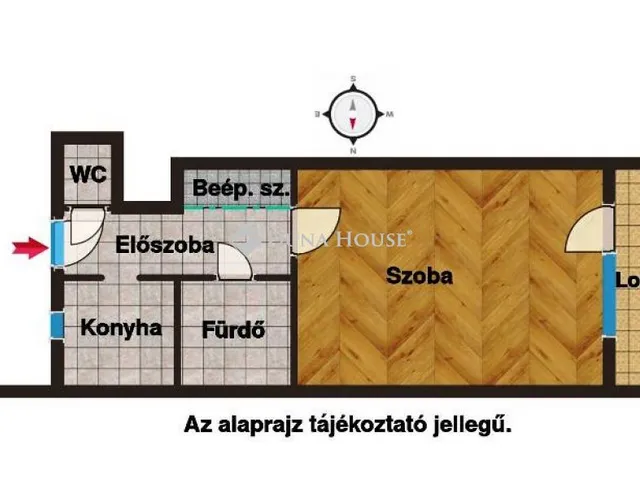 Eladó lakás Budapest XIII. kerület 33 nm