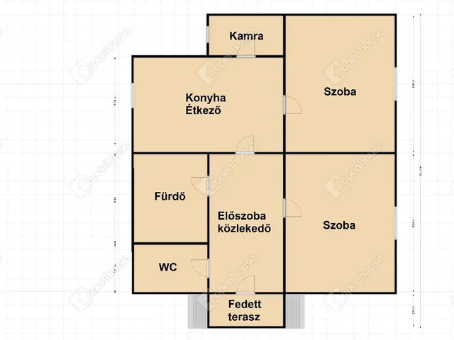 Eladó ház Csanádapáca 90 nm