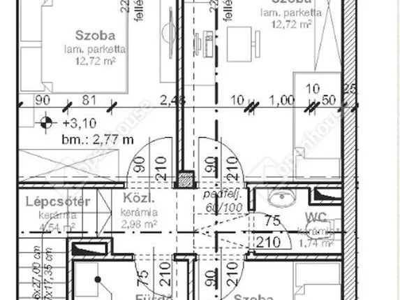 Eladó ház Debrecen, Hatvan utcai kert 117 nm