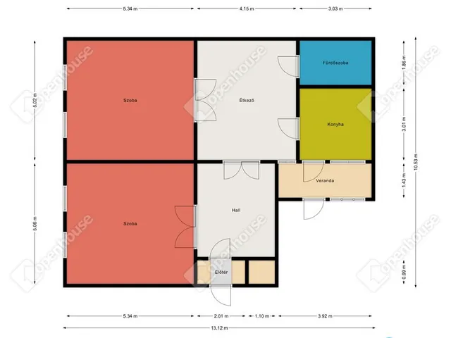 Eladó ház Debrecen, Belváros 112 nm