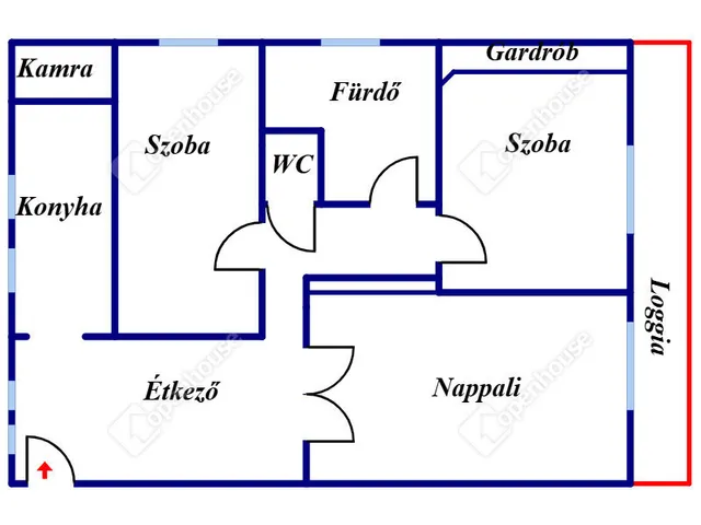 Eladó lakás Debrecen, Nagyerdő 82 nm