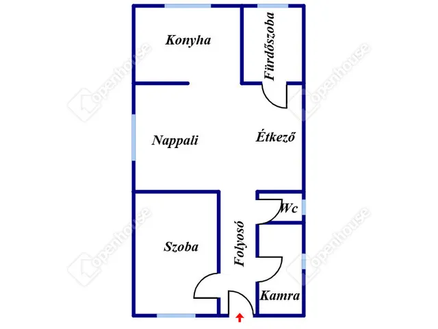 Eladó ház Debrecen, Biczó István-kert 54 nm