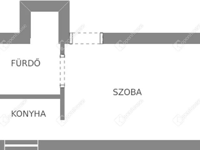 Kiadó lakás Debrecen, Belváros 19 nm