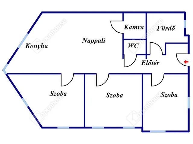 Eladó lakás Hajdúböszörmény 67 nm