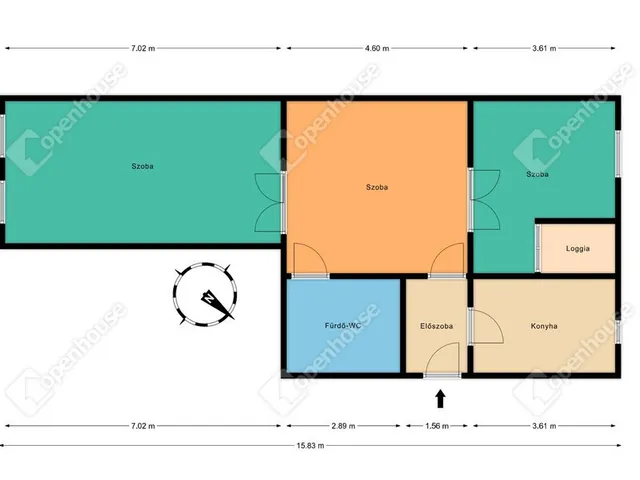 Eladó lakás Debrecen, Nagyerdőalja 77 nm