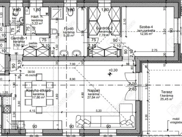 Eladó ház Debrecen, Pércsikert 125 nm