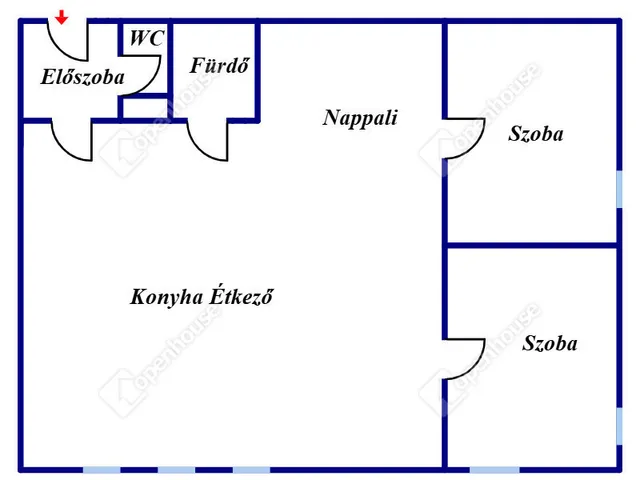 Eladó lakás Debrecen, Belváros 68 nm
