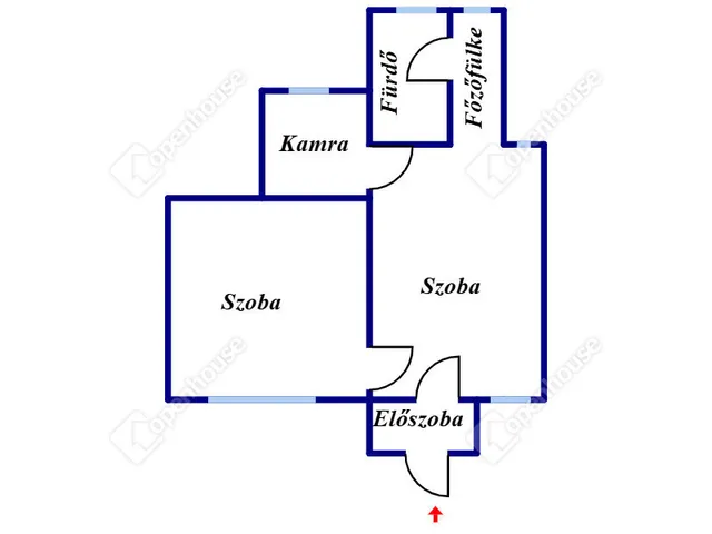 Eladó lakás Debrecen, Falóger 42 nm