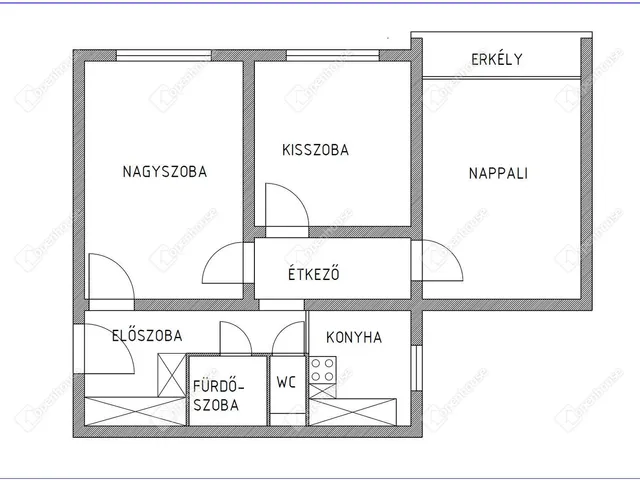 Eladó lakás Debrecen, Vénkert 71 nm