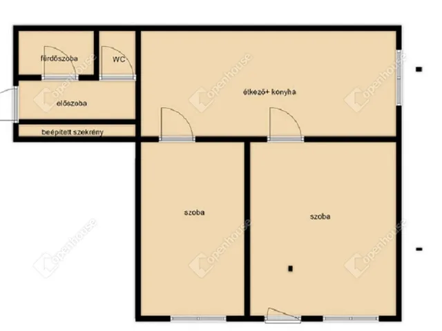 Kiadó lakás Debrecen, Nagyerdő 54 nm