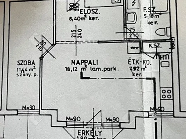 Eladó lakás Debrecen, Mesterfalva 50 nm