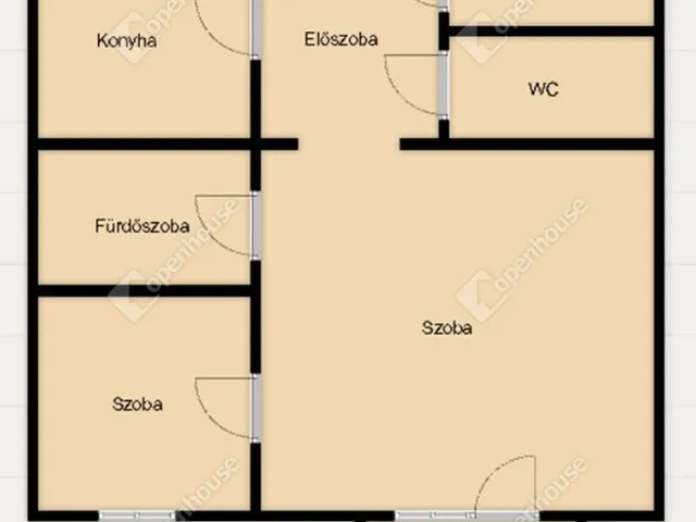 Kiadó lakás Debrecen, Libakert 42 nm