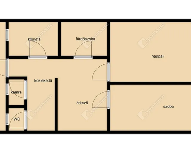 Eladó lakás Debrecen, Vargakert 61 nm