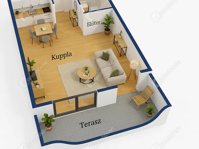 Eladó ház Hajdúsámson 69 nm