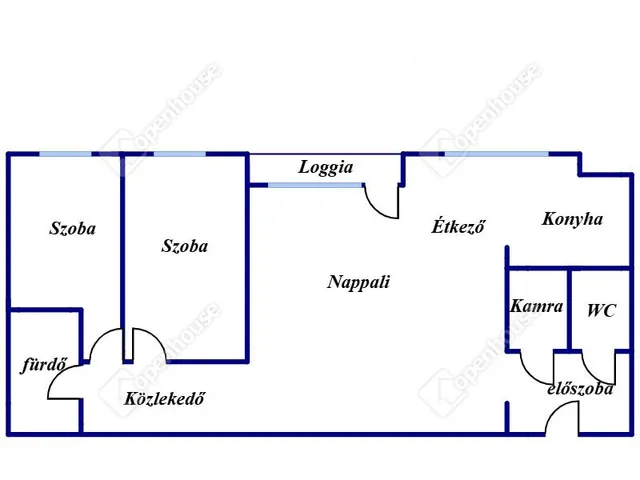Kiadó lakás Debrecen 62 nm