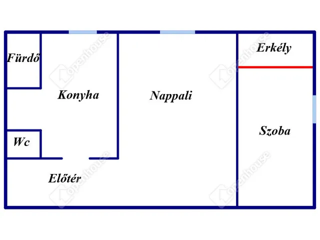 Kiadó lakás Debrecen, Nagyerdő 52 nm
