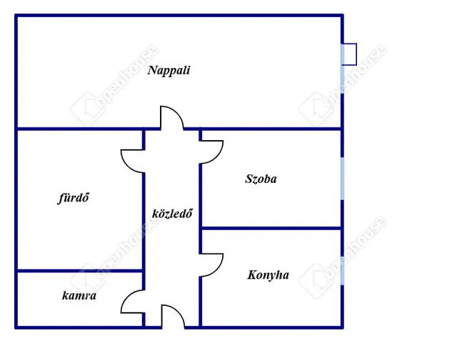 Kiadó lakás Debrecen, Libakert 43 nm