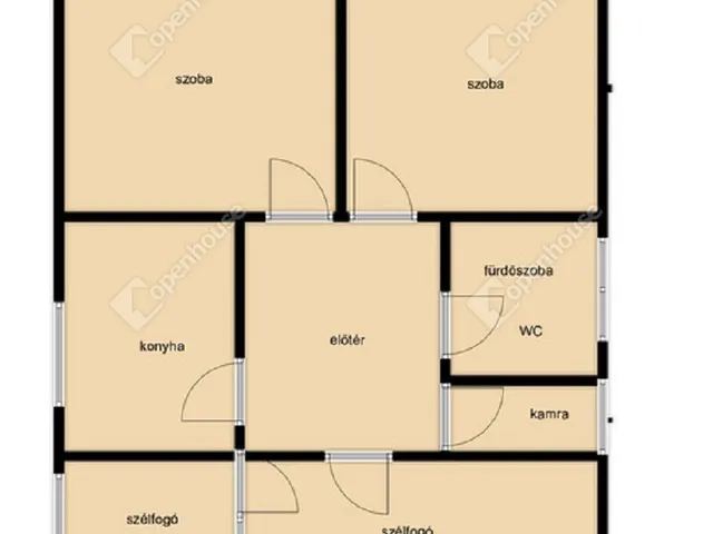 Eladó ház Debrecen, Széchenyikert 70 nm