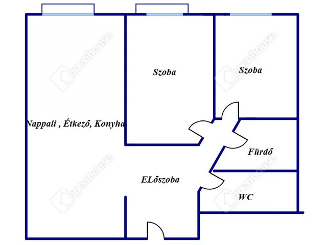 Kiadó lakás Debrecen, Széchenyikert 60 nm