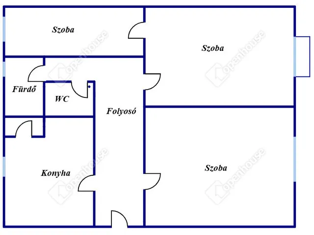 Kiadó lakás Debrecen, Nagyerdő 74 nm
