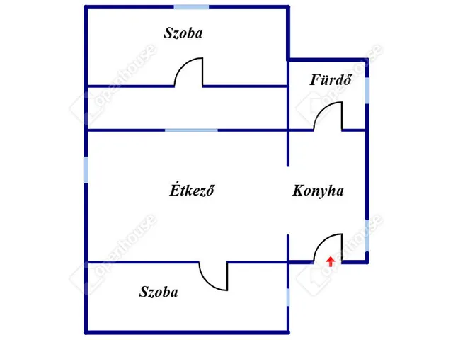 Eladó ház Hajdúsámson 47 nm