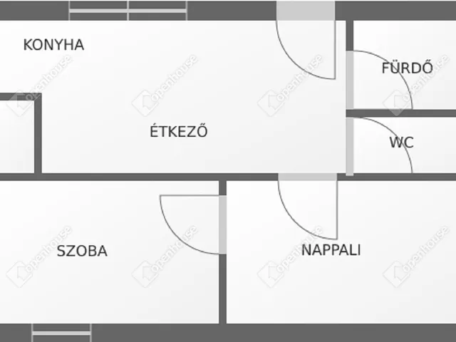 Eladó ház Hajdúszoboszló 40 nm
