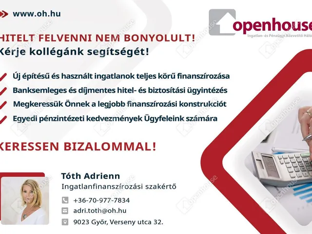 Eladó ház Nyúl 128 nm