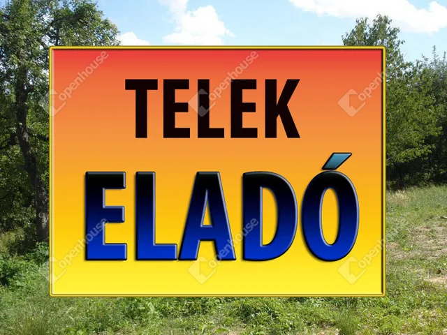 Eladó telek Győrújbarát 3509 nm